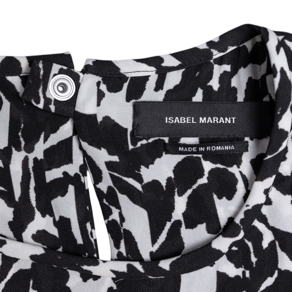 Isabel Marant Weit geschnittenes Minikleid aus Seide mit Taschen