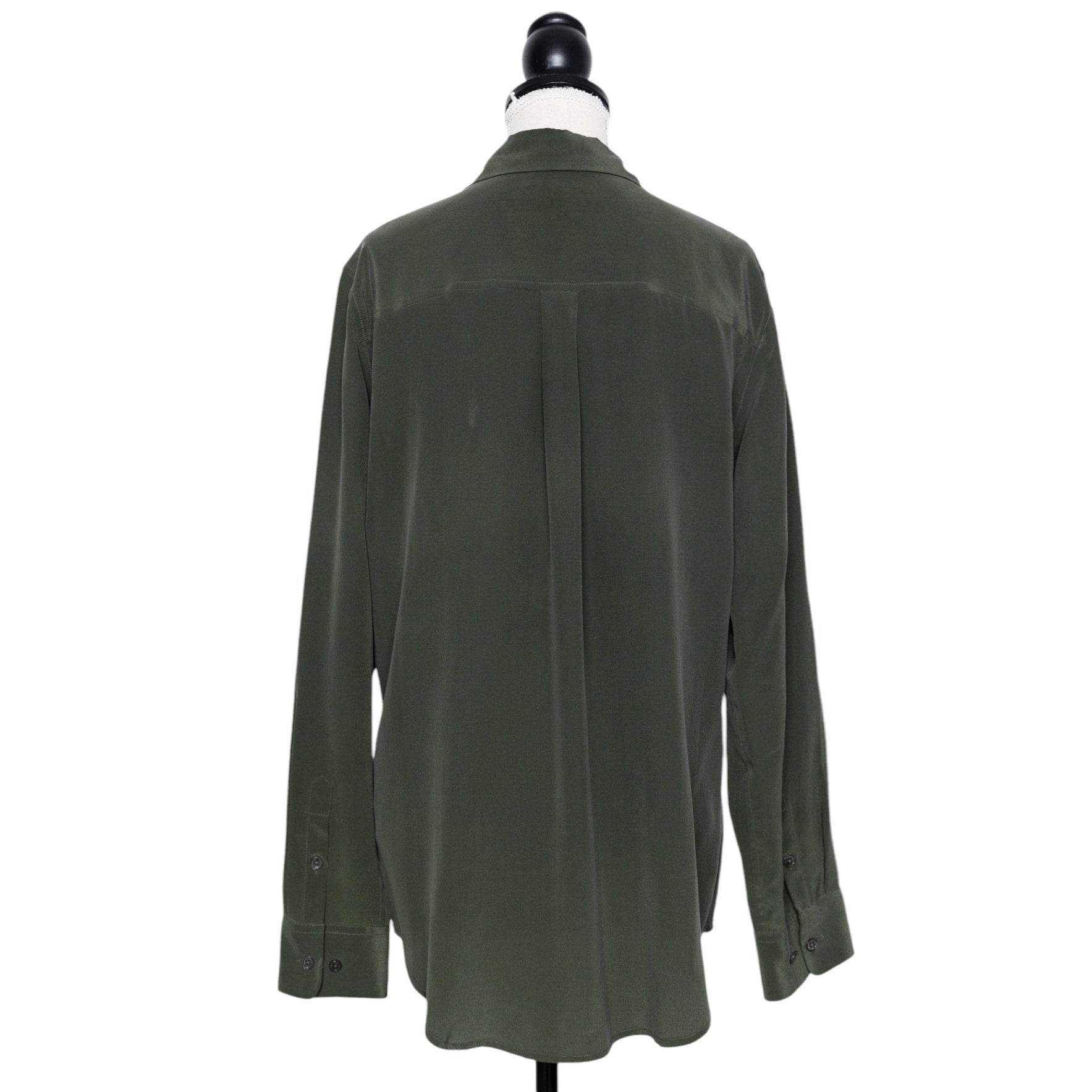 Equipment Seidenbluse mit aufgesetzten Taschen