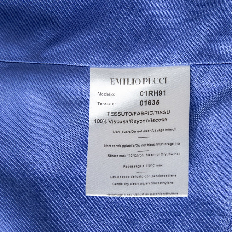 Emilio Pucci Vintage Abendkleid mit ausgefallener Halterneck-Schnalle