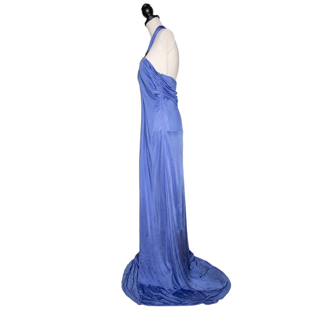 Emilio Pucci Vintage Abendkleid mit ausgefallener Halterneck-Schnalle