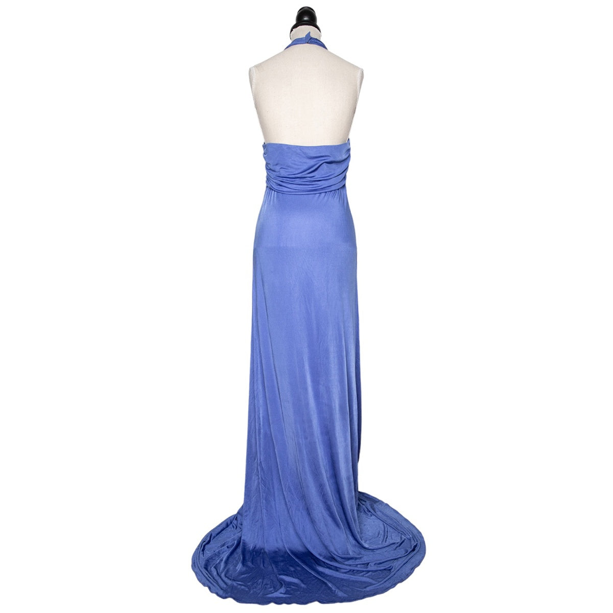 Emilio Pucci Vintage Abendkleid mit ausgefallener Halterneck-Schnalle
