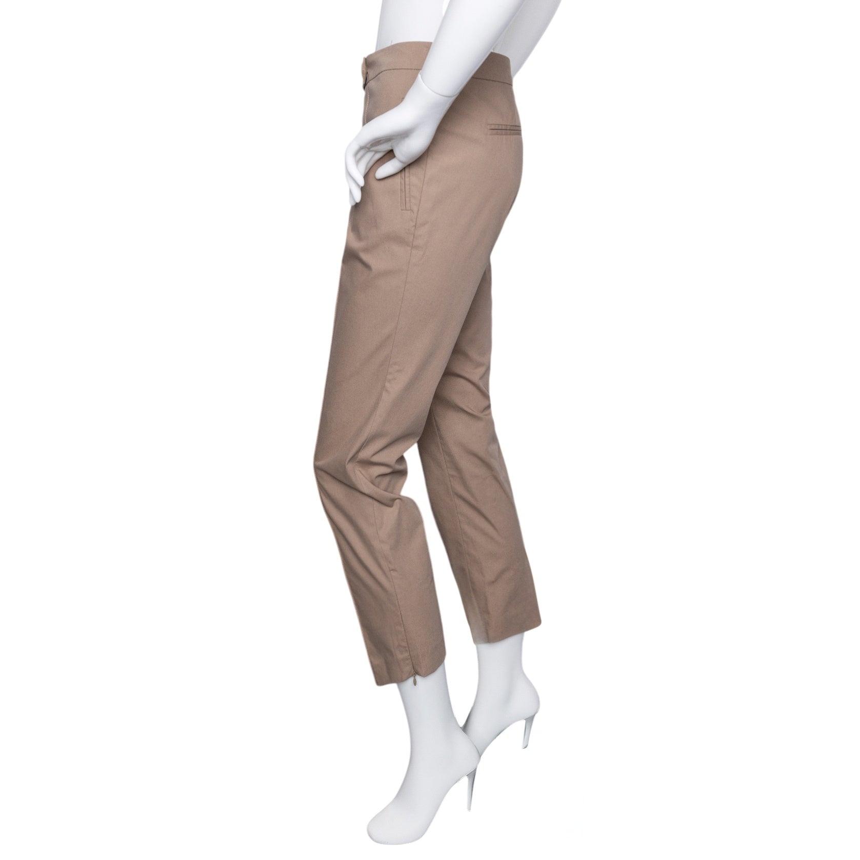 René Storck 7/8 Bundfaltenhose aus Baumwolle