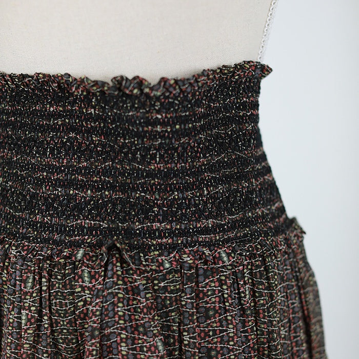 Isabel Marant Gemusterter Minirock aus Seide