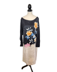 Dries van Noten Seidenkleid mit Blumenprint 