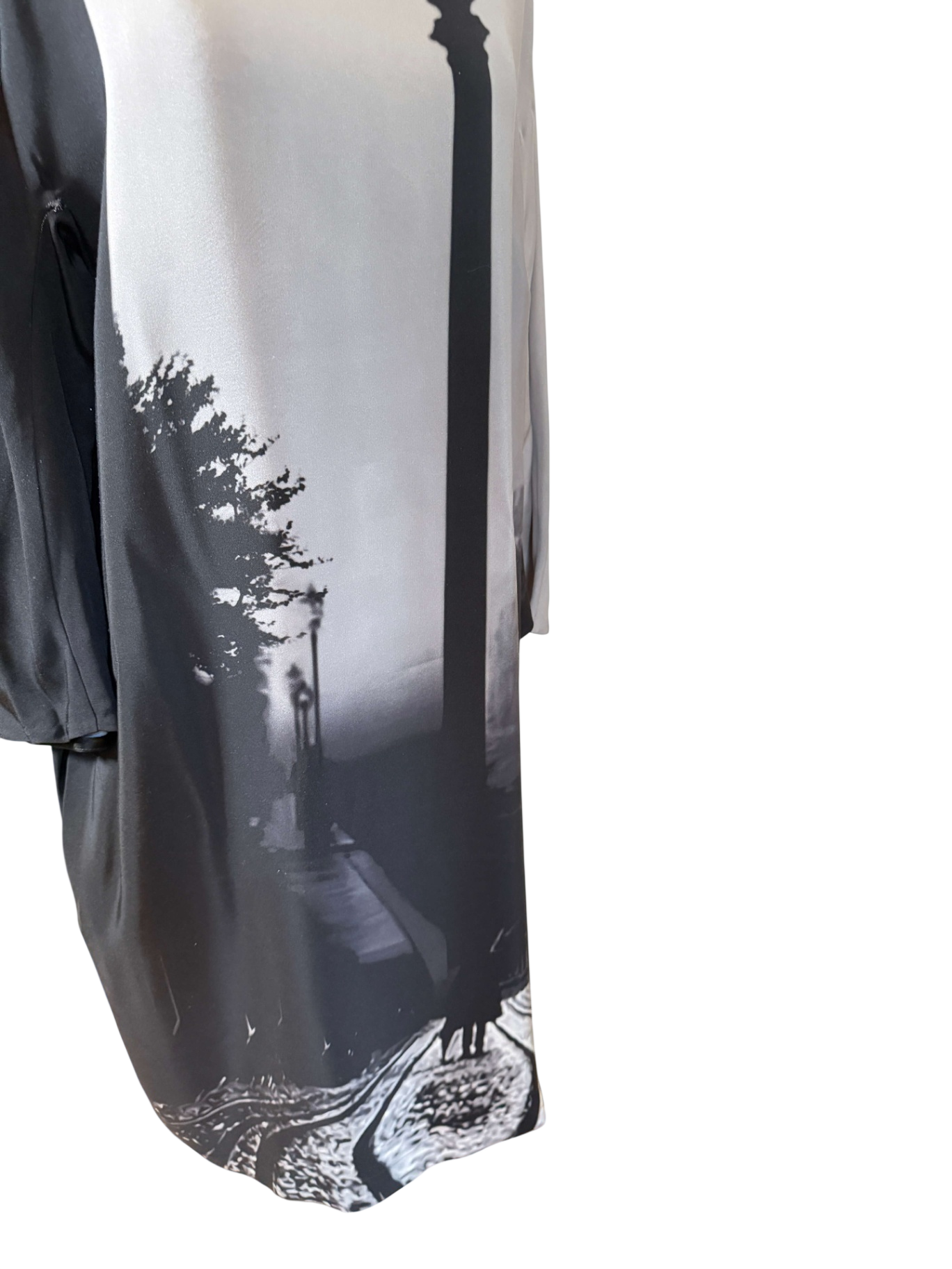 Mary Katrantzou Kleid im Grafikprint mit Taschen 
