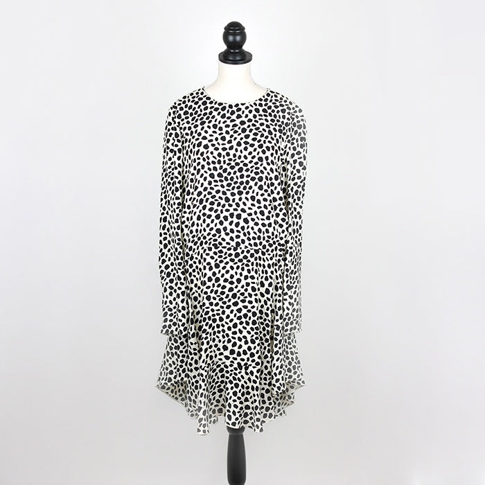 Chloé Seidenkleid im Dalmatiner Print