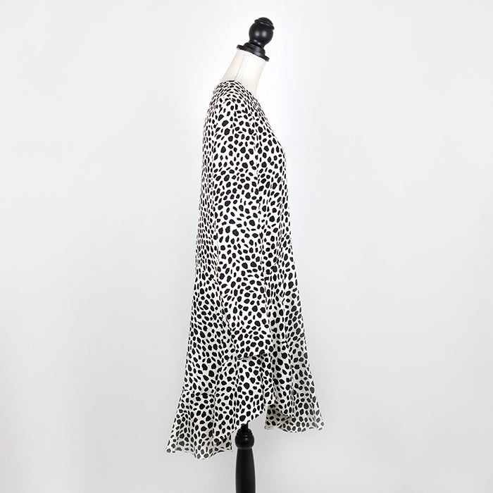 Chloé Seidenkleid im Dalmatiner Print