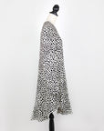Chloé Seidenkleid im Dalmatiner Print