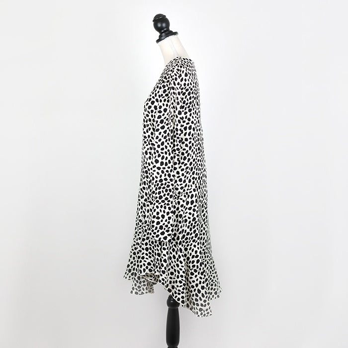 Chloé Seidenkleid im Dalmatiner Print