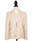 Jean-Louis Scherrer Blazer mit aufgesetzten Taschen