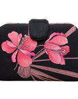 Leonard Paris Vintage Clutch mit floralem Print