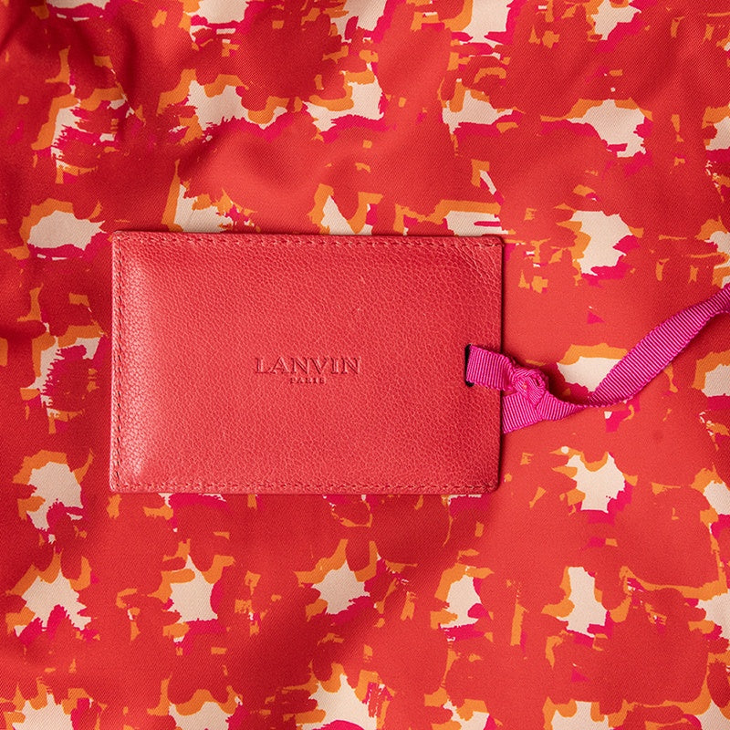 Lanvin Vintage Tote aus Nylon 