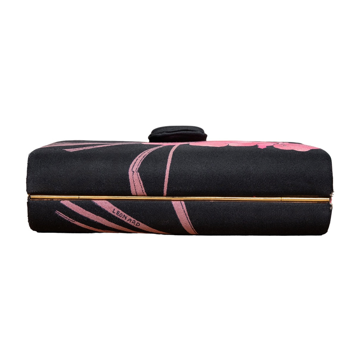Leonard Paris Vintage Clutch mit floralem Print