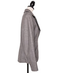 Alaïa Asymmetrisch geknöpfter Blazer aus Wolle
