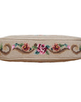 N.N. Vintage Handtasche mit Allover-Stickerei im Stil der 60er