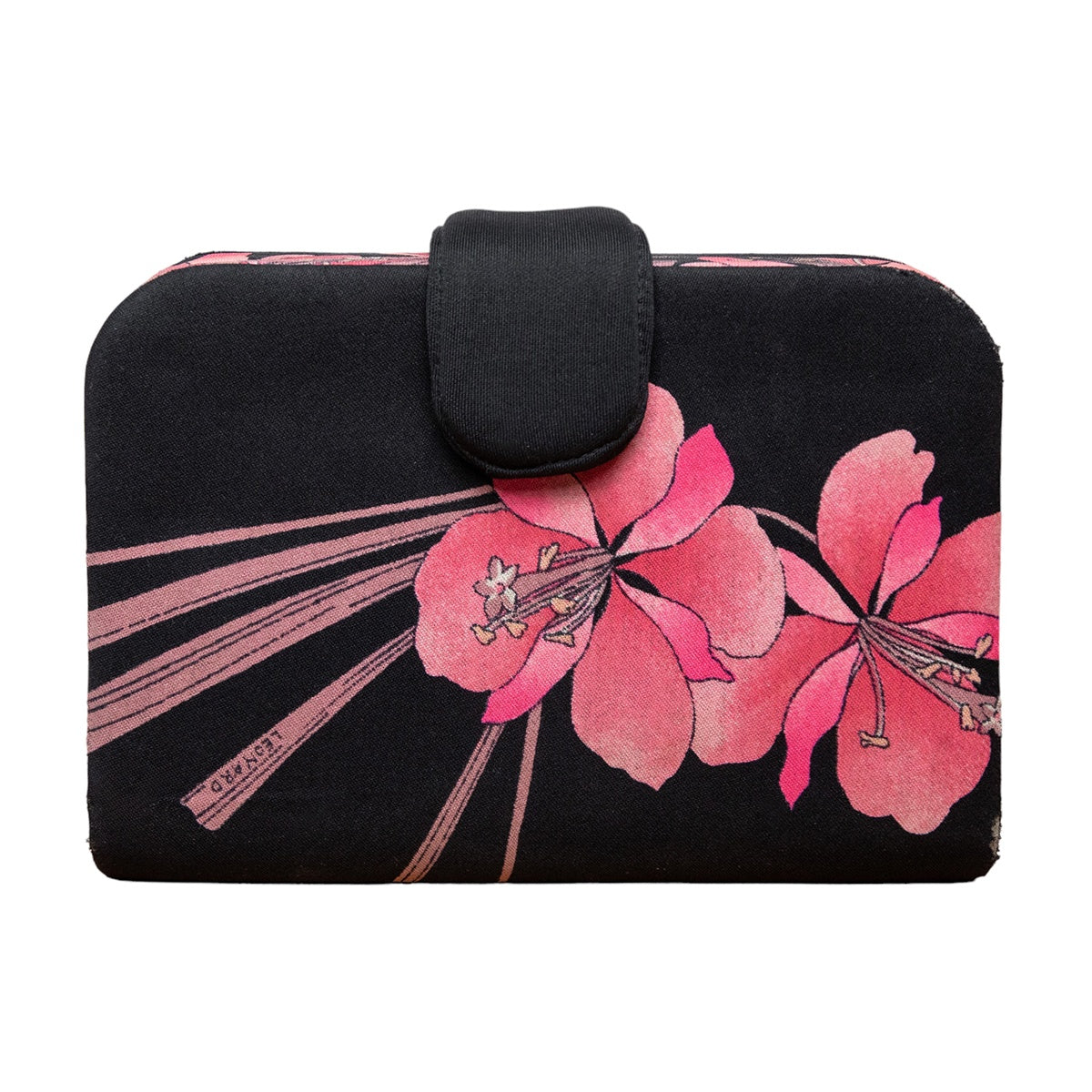 Leonard Paris Vintage Clutch mit floralem Print