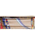 Rianna + Nina Crossbody-Tasche im Sea-Print mit goldener Body-Kette