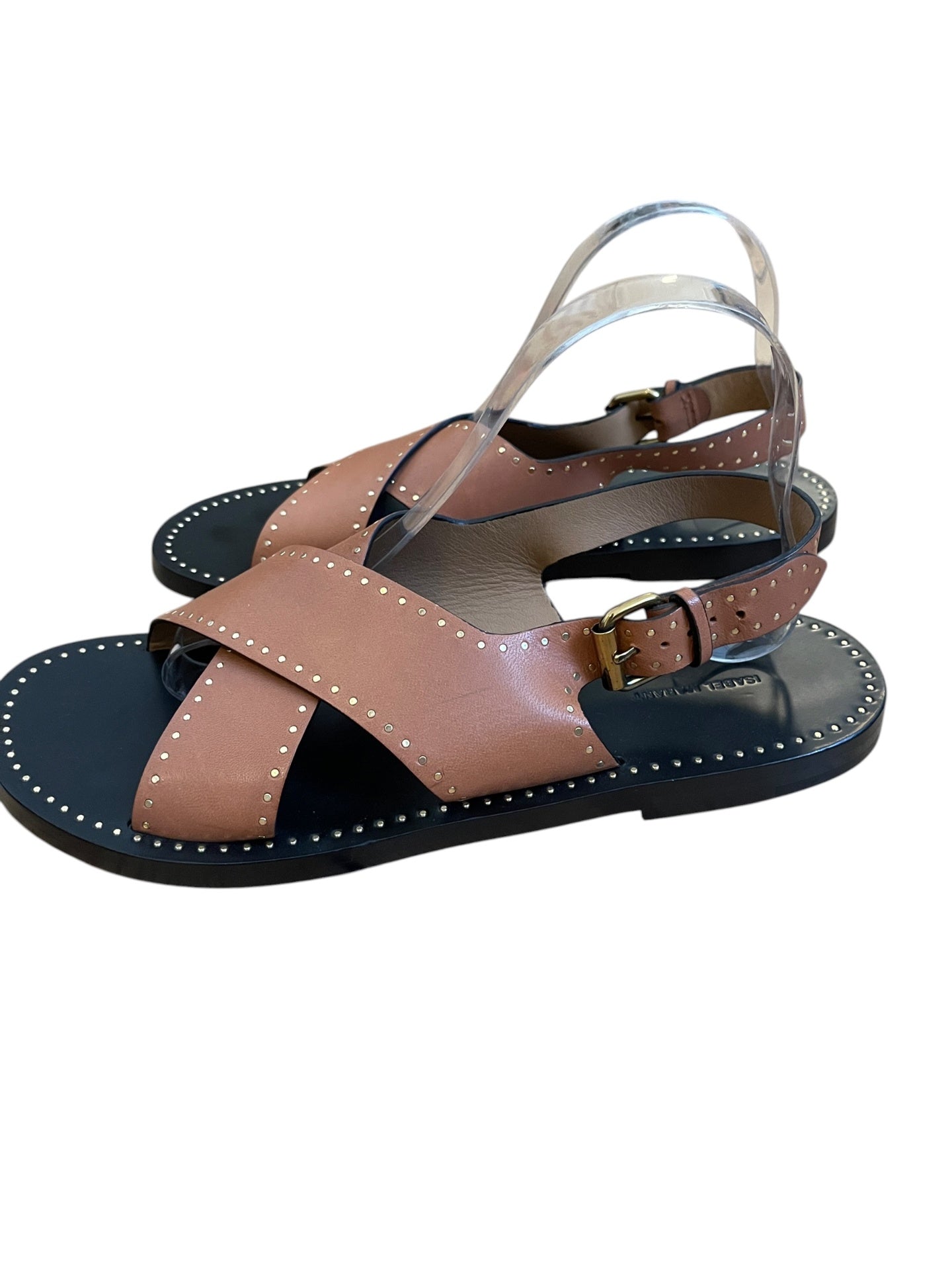 Isabel Marant Sandalen mit breiten Riemen und Nieten