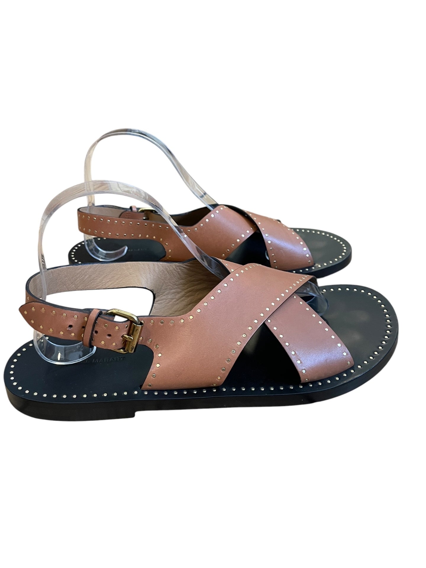 Isabel Marant Sandalen mit breiten Riemen und Nieten