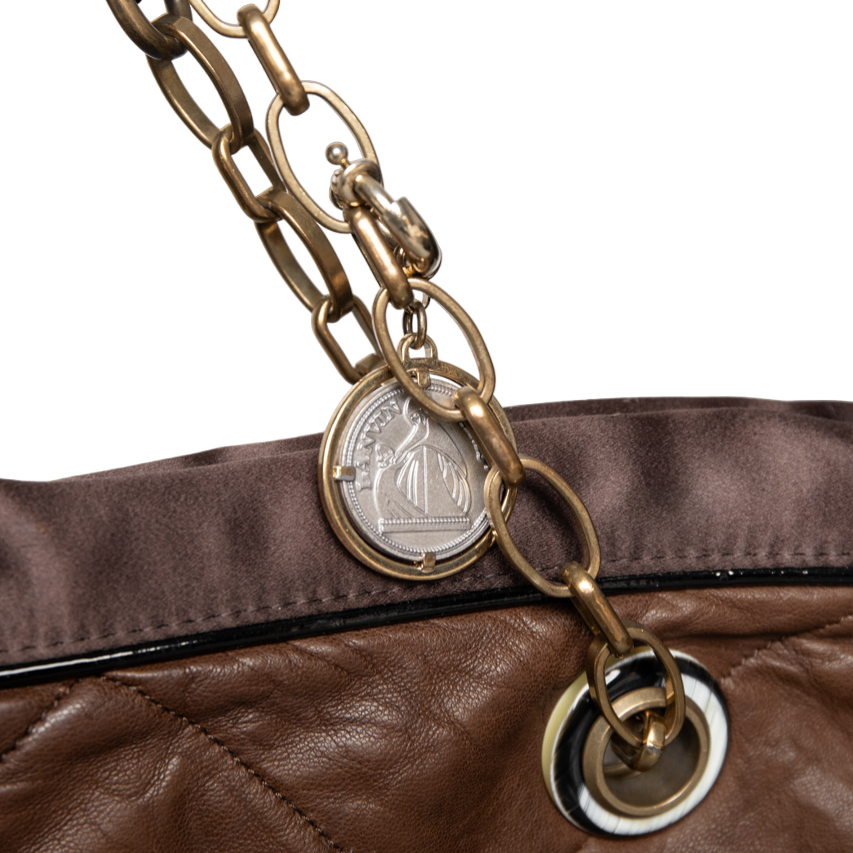 Lanvin Braune Amalia Tote-Bag