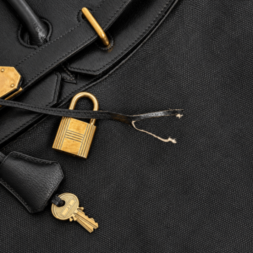 HERMÈS VINTAGE HAUT À COURROIES HAC 50 