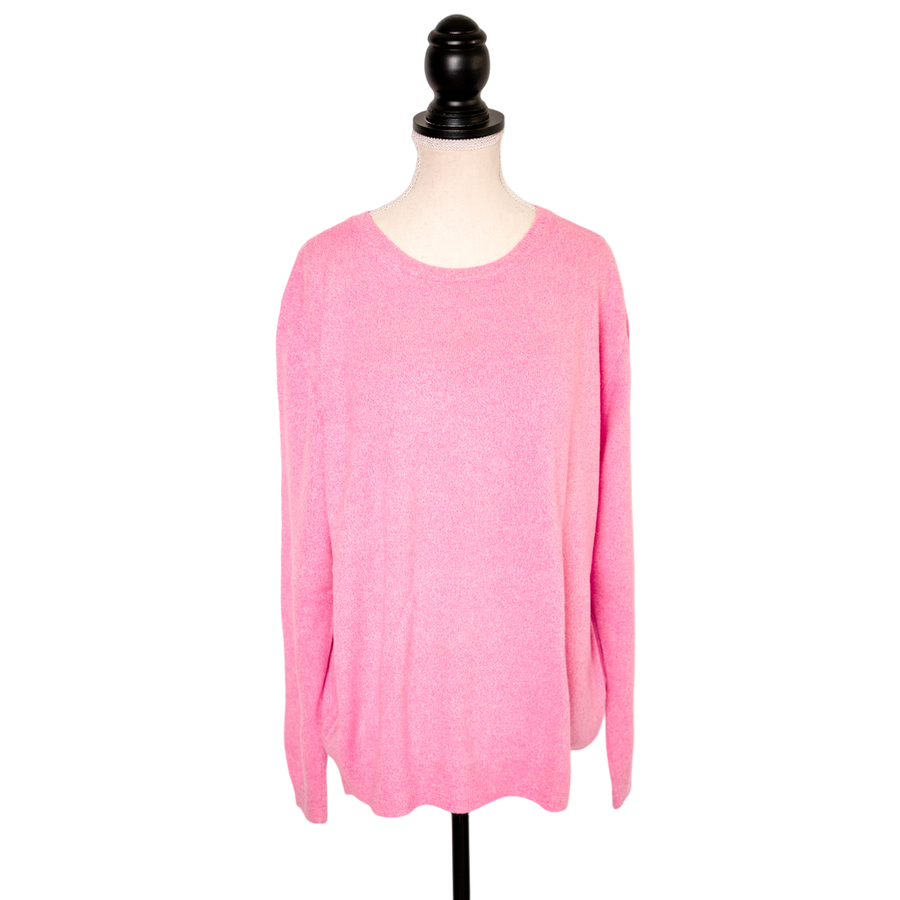 Aida Barni Pink oversize cashmere sweater