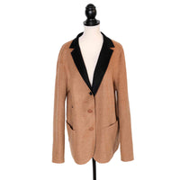 Akris two-tone reversible wool jacket
