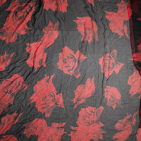 Alexander McQueen silk scarf "Large Roses"