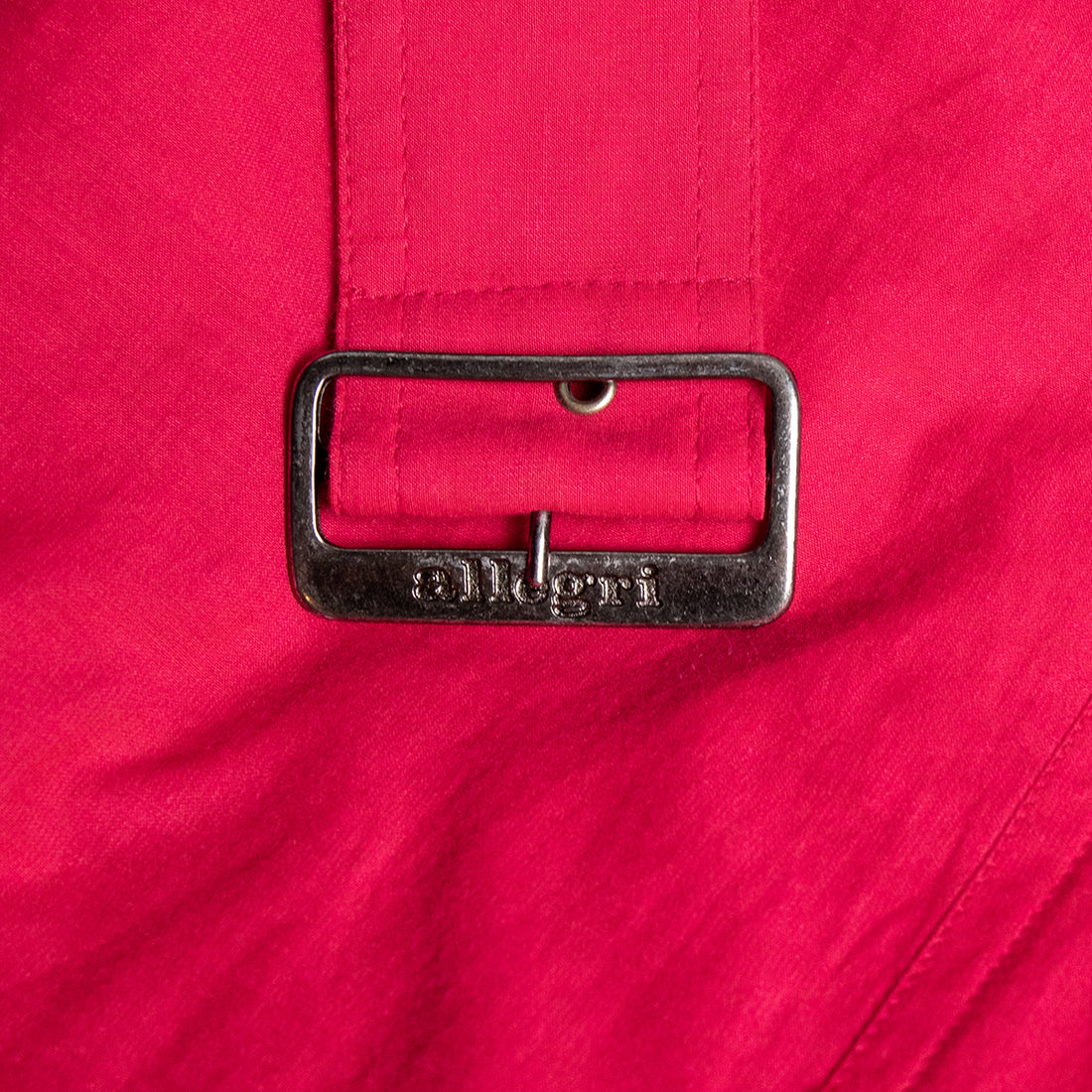 Allegri Roter Vintage Trenchcoat