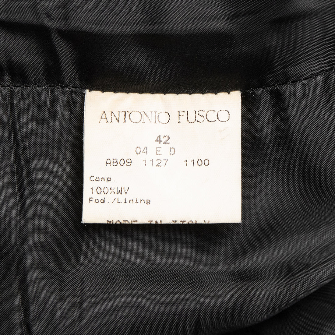 Antonio Fusco sheath dress with satin bow