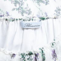 Blumarine silk dress with a floral print