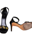 Celine sandals with brass hardware