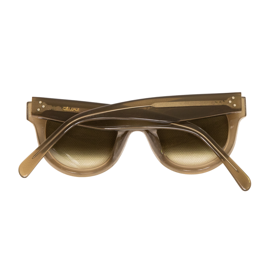 Celine Klassische Sonnenbrille in Khaki