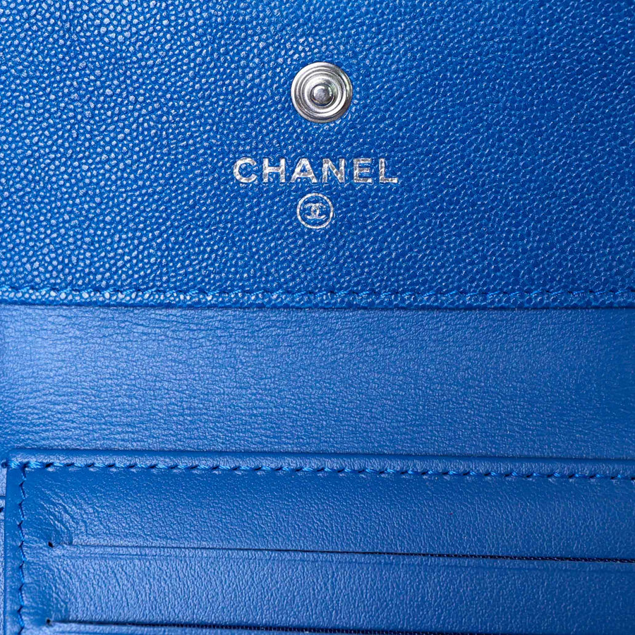 Chanel Klassisches Portemonnaie mit separatem Münzfach