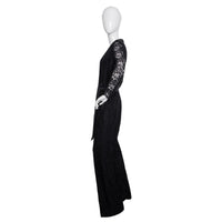 Diane von Furstenberg Eleganter Jumpsuit aus schwarzer Spitze