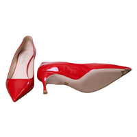 Dior classic patent leather pumps (heel height 6m)
