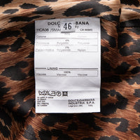 Dolce & Gabbana Aufwändig bedruckter Mantel mit Signature Haken-Verschlüssen
