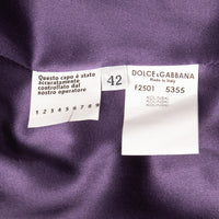 Dolce & Gabbana Fellmantel mit Gürtel im Leolook