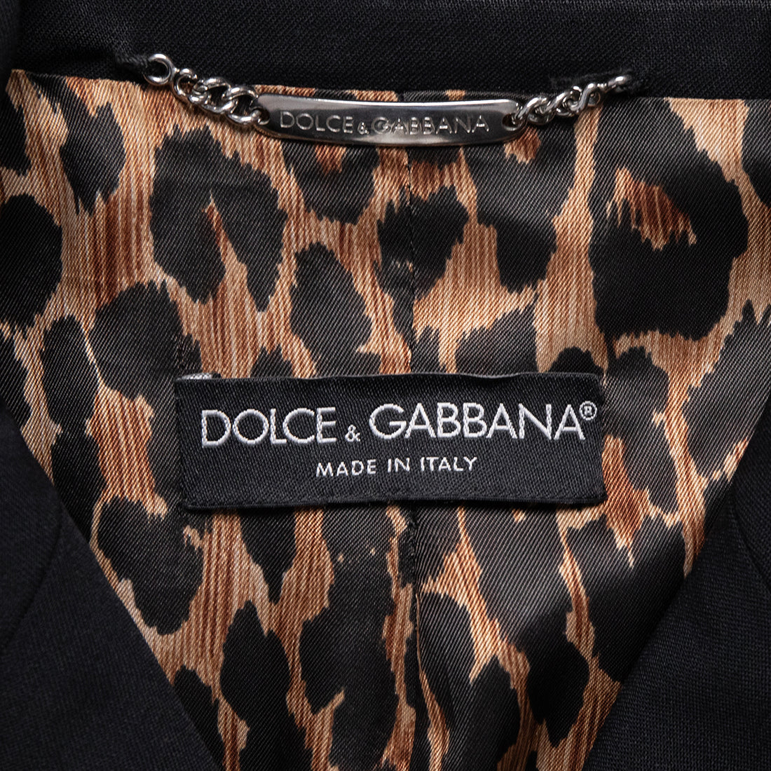 Dolce & Gabbana Klassischer doppelreihiger Vintage Blazer mit Signature-Innenfutter