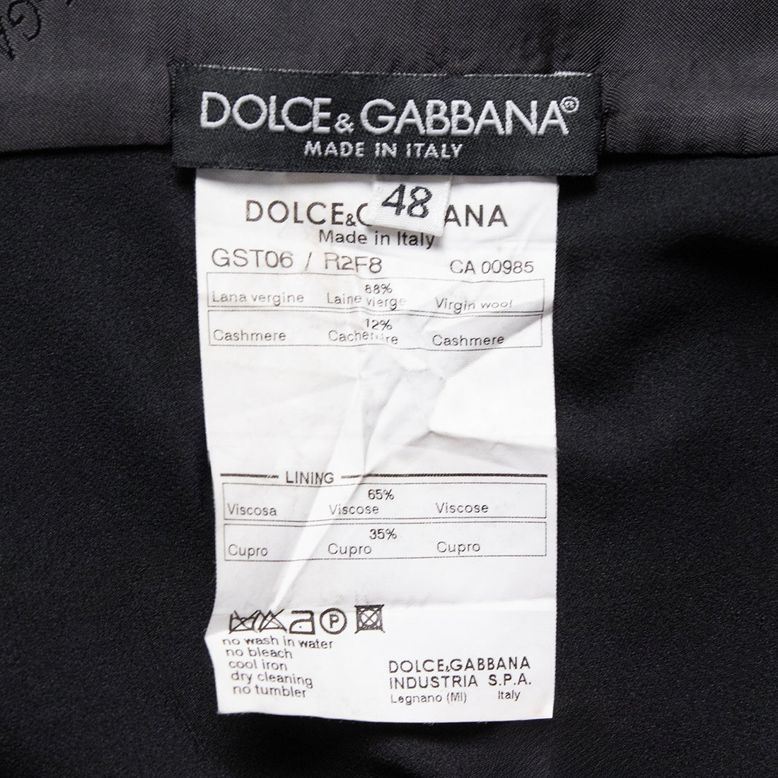 Dolce & Gabbana Nadelstreifenblazer mit passender Weste