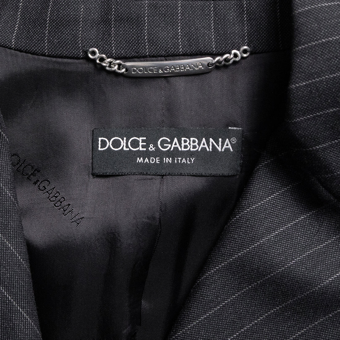 Dolce & Gabbana Nadelstreifenblazer mit passender Weste