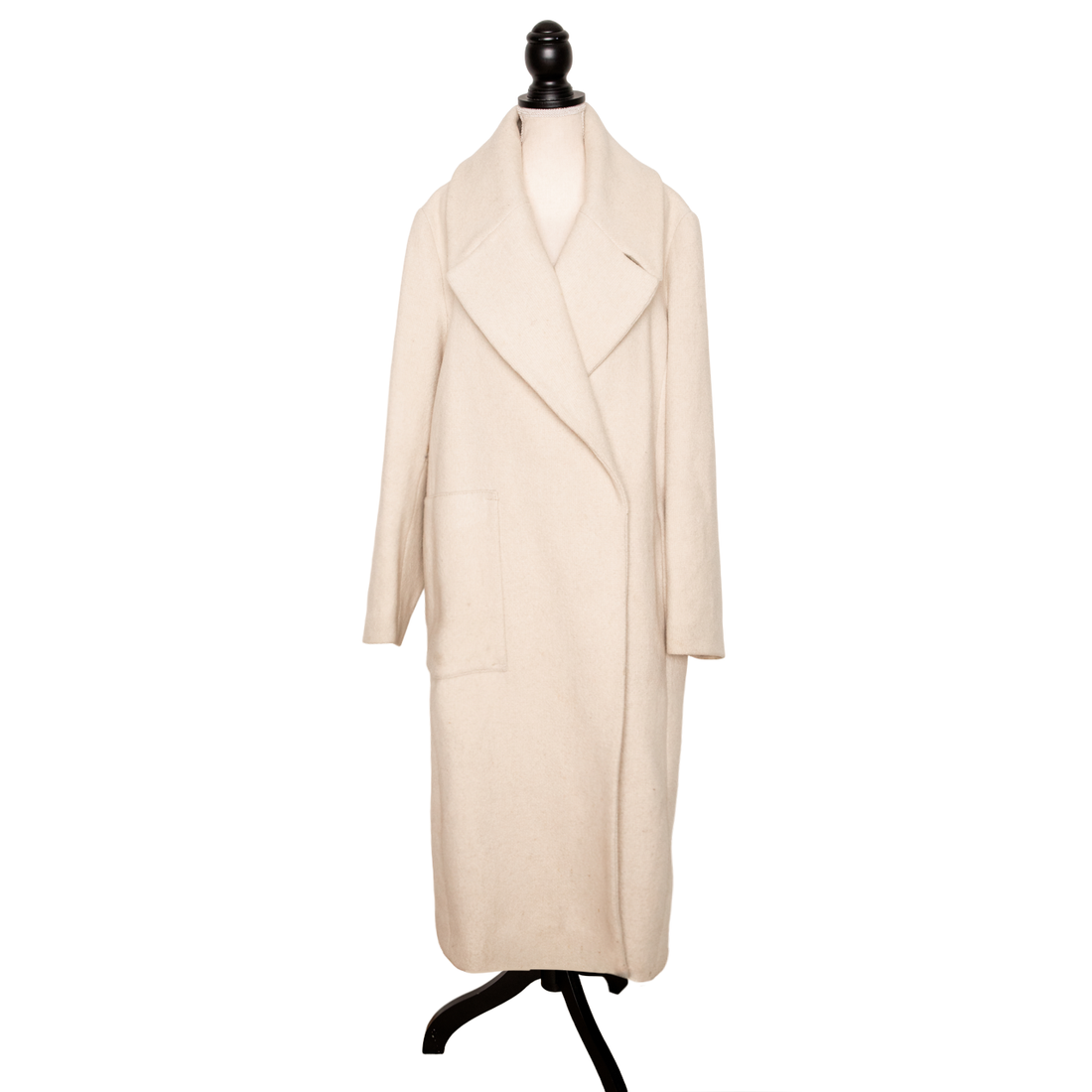 Drykorn Classic long wool coat