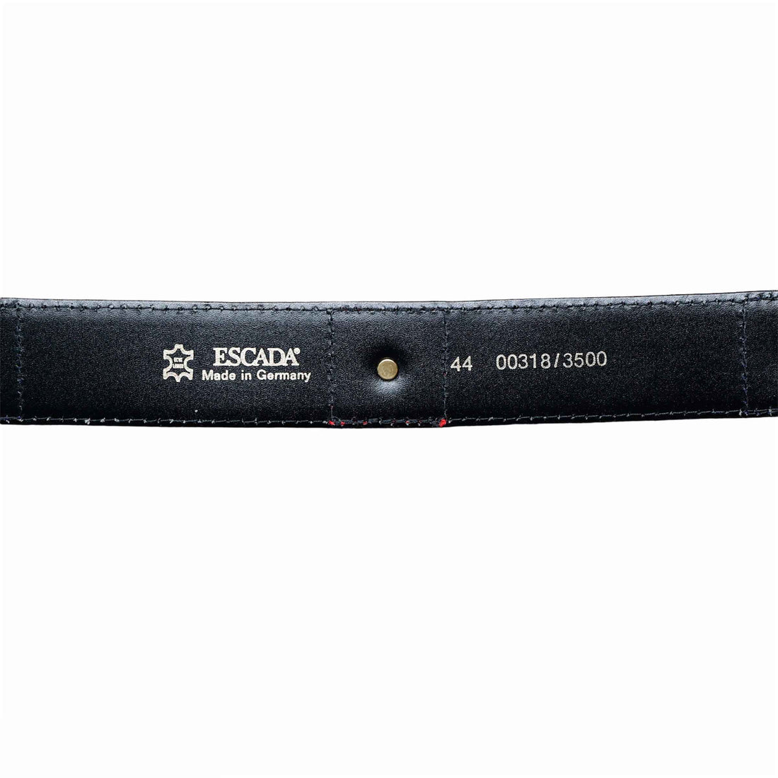 Escada vintage belt with signature hardware