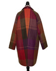 Etro Classic short coat in a checked print