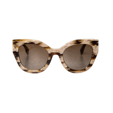 Fendi Cateye sunglasses in a leopard look