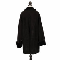 Georges Rech lambskin coat in an oversize style