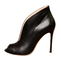 Gianvito Rossi peep toe ankle boots