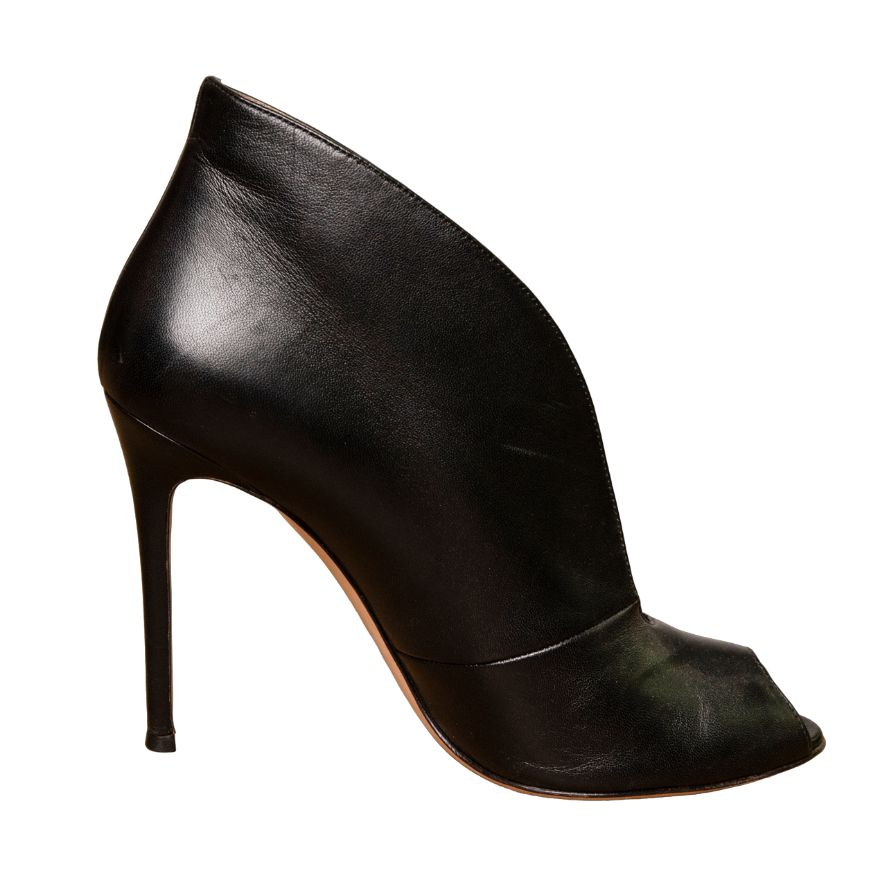 Gianvito Rossi peep toe ankle boots