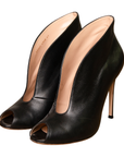 Gianvito Rossi peep toe ankle boots