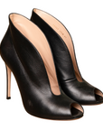 Gianvito Rossi peep toe ankle boots